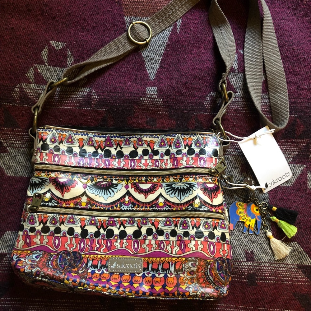 Sakroots Peace Print Bag